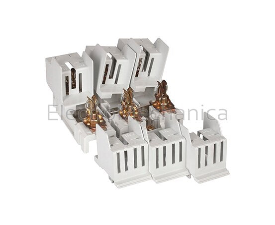 03704 5/10mm 1 3POLE 250A FUSE BASE