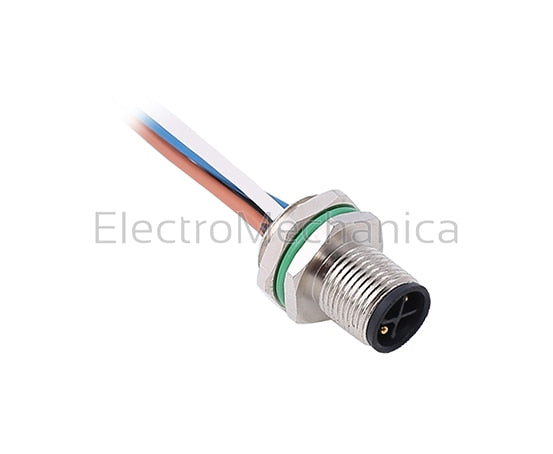 121305-03-001 PM POW CONNECTOR M12 4PIN+E MALE
