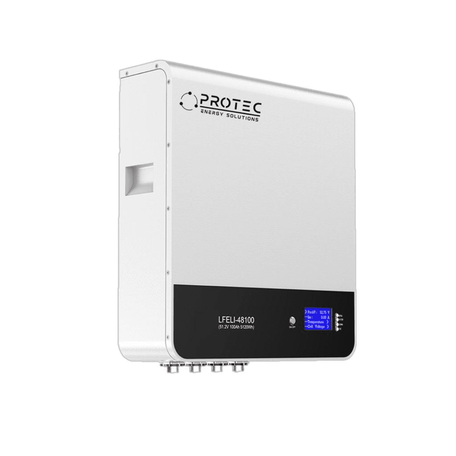 LITHIUM LIFEPO4 PROTEC WALL MOUNT 5.12KW