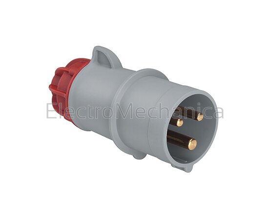 214.1636 PLUG 3P+E IP44 16A 380VAC
