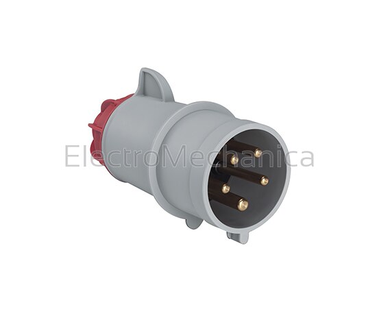 214.1637 PLUG 3P+N+E IP44 16A 380VAC
