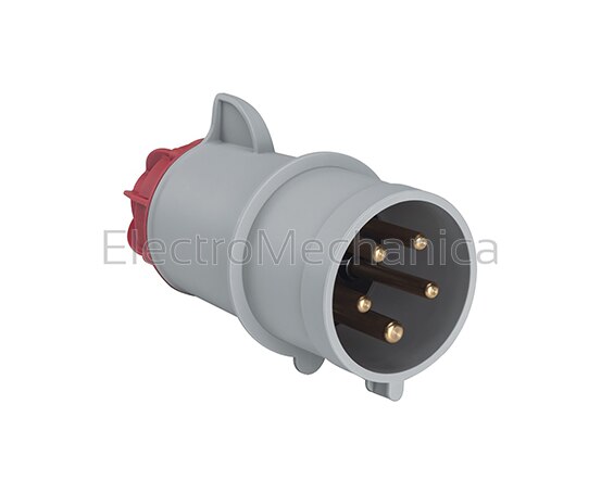 214.3237 PLUG 3P+N+E IP44 32A 380VAC