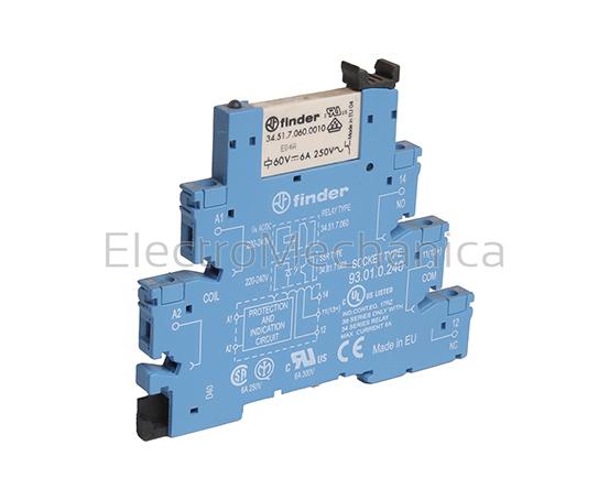 385102400060 REL INT/FACE 1CO 6A 240VAC/DC