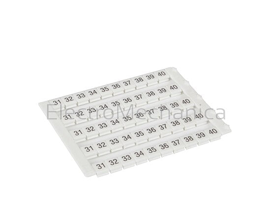 505023 DY5 CLIP-ON MARKERS 5X (31-40)