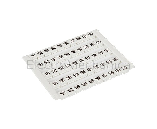 505043 DY5 CLIP-ON MARKERS 151-200