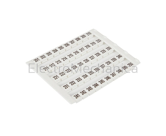 505044 DY5 CLIP-ON MARKERS 201-250