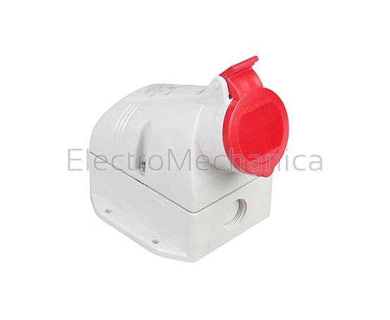 513.1657TH 5PIN 16A IP44 SURF MOUNT SOCKT