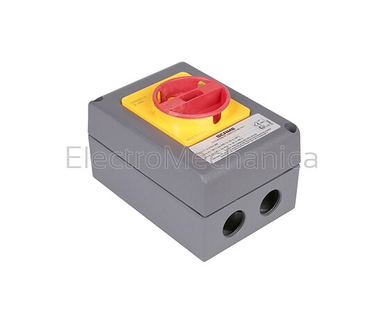 590.XHEM3202 EMERGENCY SWITCH DISCONNECT 32A 2P IP65