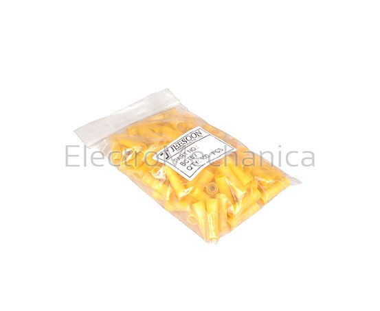 BCT5V FERRULE YELLOW TWNGRP