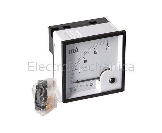 BE-96 20mA 96mm DIRECT DC AMMETER