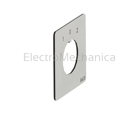 WE60 64mm BLANK LEDGEND PLATE