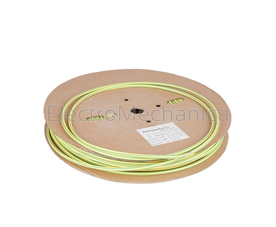 CB-HFT060-GY 6mm HEAT SHRNK TUBE G/Y 100M