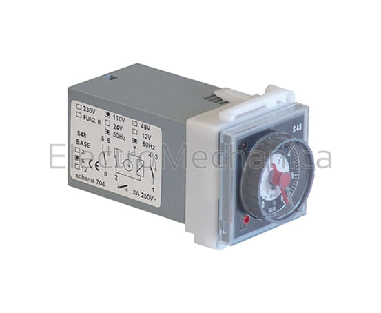 S48/704/B6/22A MULTI RANGE P/MNT MOTORIZED TIMER