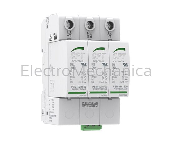 PSM3-40/1500 PV TYPE 2 Imax 40kA 3P SPD PV 1500V