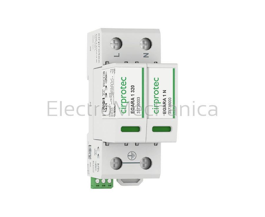 EGA 1 275/1+1 IR TYPE1+2 50kA 2P 1PH+N SPD+IND