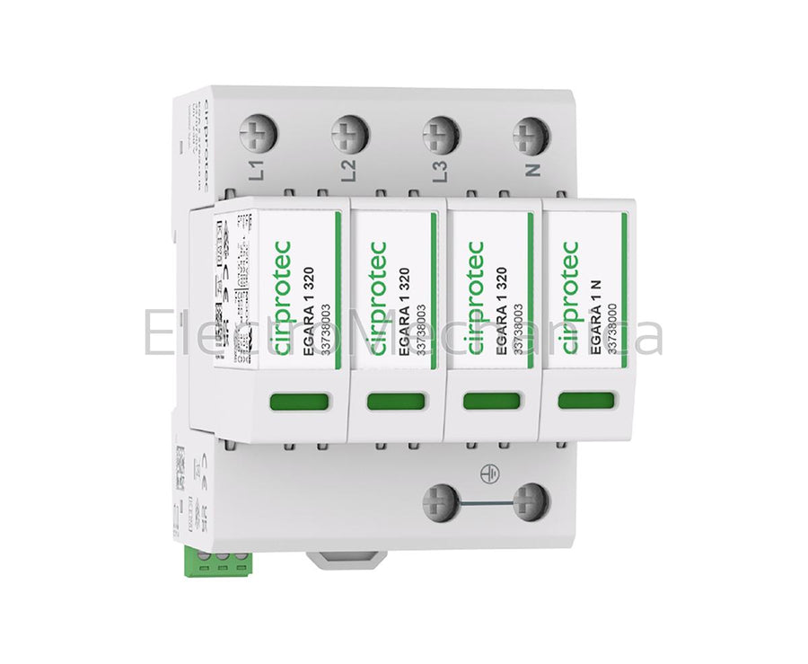 EGA 1 275/3+1 IR TYPE1+2 50kA 4P 3PH+N SPD+IND