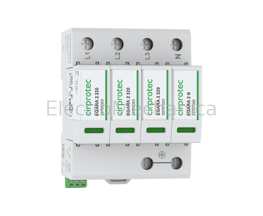 EGA 2 275/3+1 TYPE 2 Imax 50kA 4P 3PH+N SPD