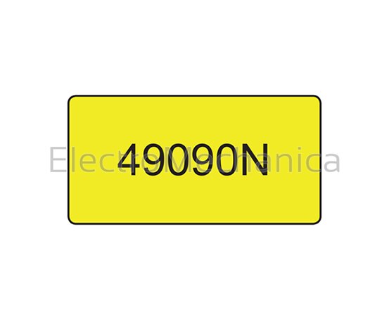 49091N 9x35mm PUSH IN LEGENDS WHT (1650)