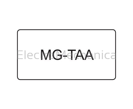 49192N 15x17mm ADHESIVE LABEL WHT (1050)