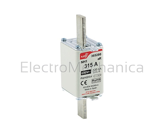 365290 400A aR NH1 RAPIDPLUS FUSE 690V