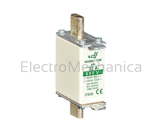 384030 25A aM DIN NH000 FUSE LINK 690V