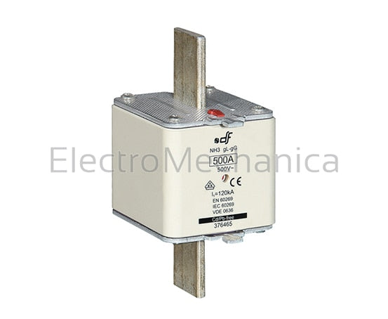 381470 630A gG DIN NH3 FUSE LINK 500V