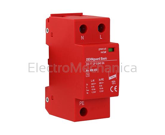 900454 TYPE 2 10kA 340V 2P 1PH+N SPD