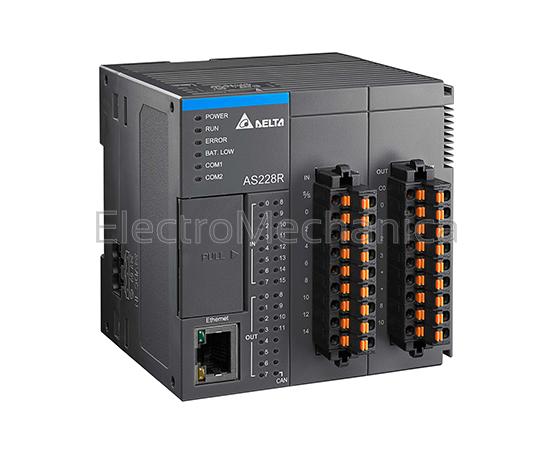 AS228T-A 16DI+12DO AS200 24VDC PLC NPN