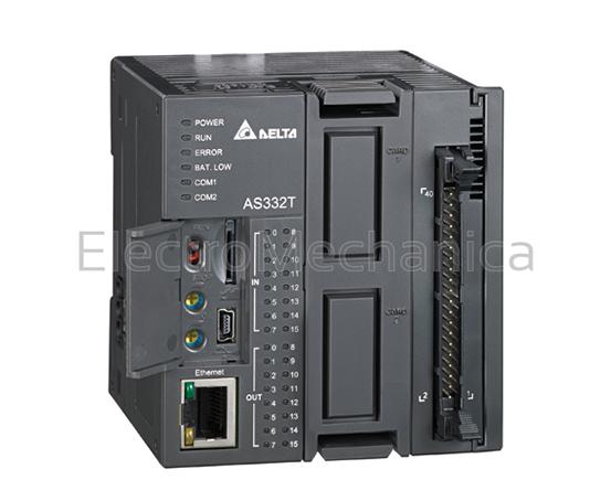 AS332T-A 16DI+16DO AS300 24VDC PLC NPN