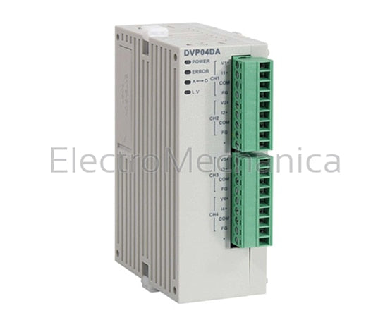 DVP04DA-SL 4AO 24VDC EXT SS/SA/SX/SV HS
