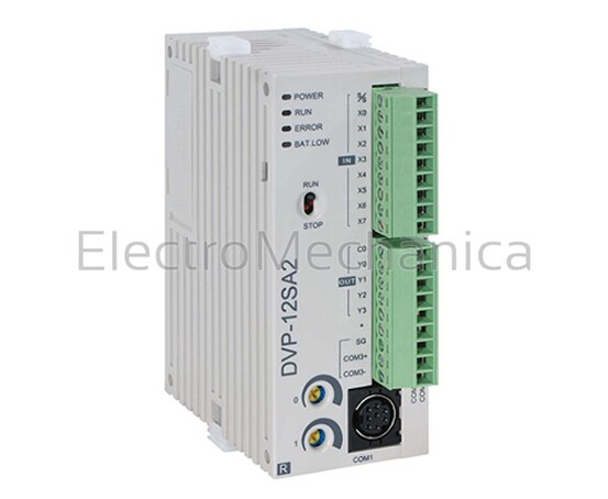DVP12SA211R 8DI+4DO SA2 24VDC PLC REL