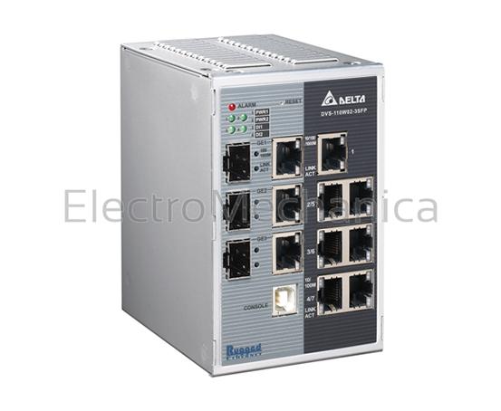 DVS-110W02-3SFP MANAGED ETHERNET SWITCH