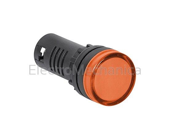AD16-22DS01A AMBER 22mm LED 12V PILOT LIGHT