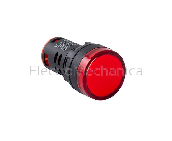 AD22-22DSR38 22mm P/MNT RED LED P/LIGHT 380VAC