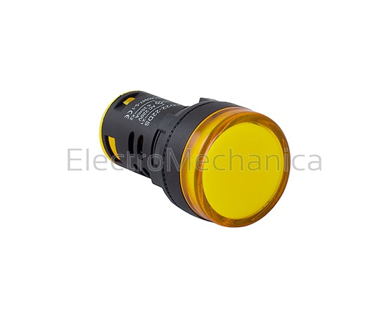 AD22-22DSA38 22mm P/MNT AMB LED P/LIGHT 380VAC
