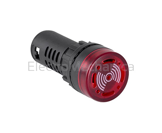 AD22-22MR22 22mm BUZZER/FLASHING LED 220VAC