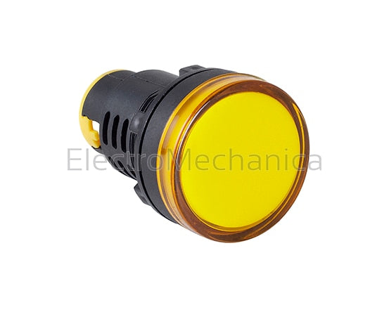 AD30-30DSY38 30mm P/MNT YEL LED P/LIGHT 380VAC