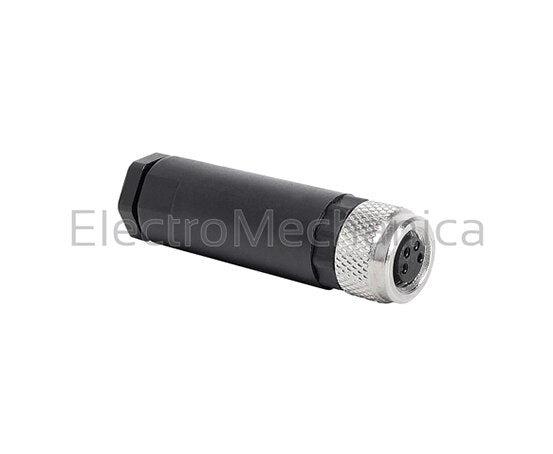 080104-01-001 M8 CONNECTOR 3A 30V 4PIN MALE