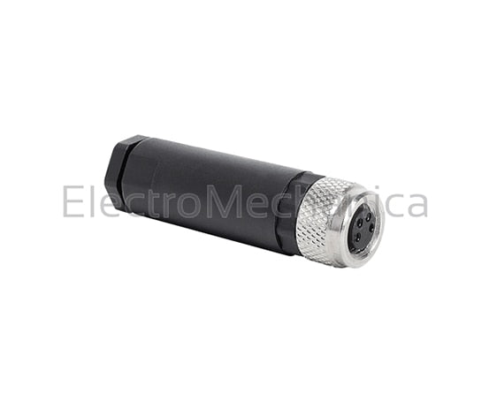 080103-02-001 M8 CONNECTOR 3A 60V 3PIN FEMALE