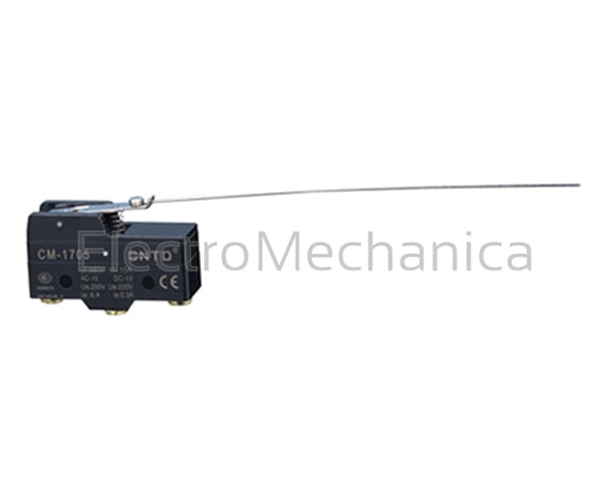 CM1705 MICRO SW 15A - LONG WIRE LEVER
