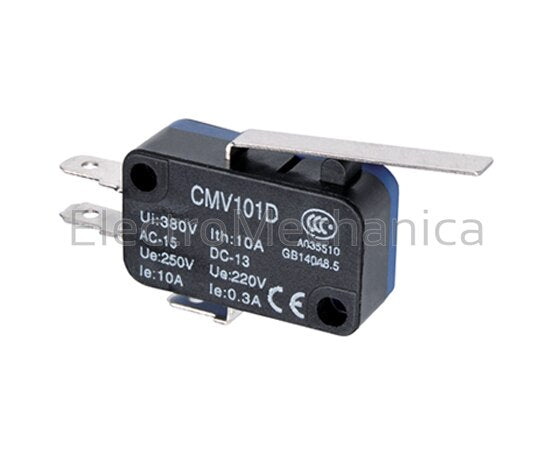 CMV16011C MICRO SW 16A - SHORT PLAIN LEVER