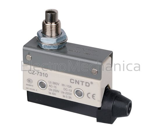 CZ-7310 MICRO SW 15A - EXT P/MNT PLUNGER