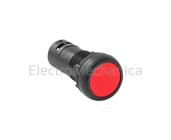 EE3RPD1 EXT HEAD ECONO RED P/BUTTON 1NO+1NC