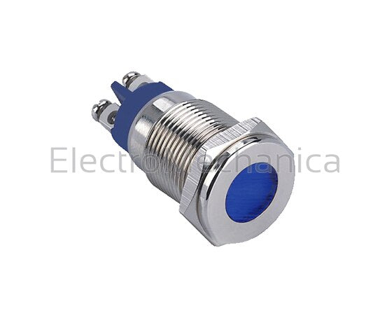 GQ16T-DLB220VN 16mm METALIC BLU LED PL 240VAC/DC