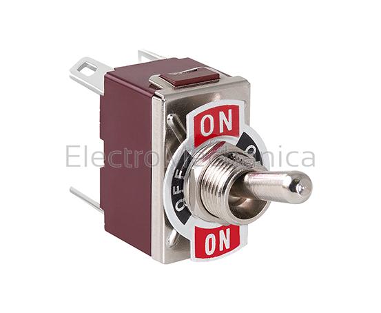 KN3C-R1322 15A STD TOG SW 2P 3 POS ON-OFF-ON