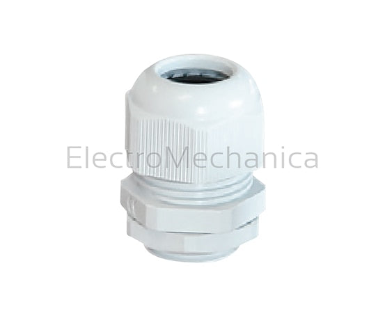 M2210140 M22 PVC COMPRESSION GLAND GREY