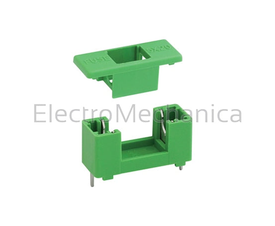 BS232VE COVER PCB MNT FUSEHOLDER (GRN)