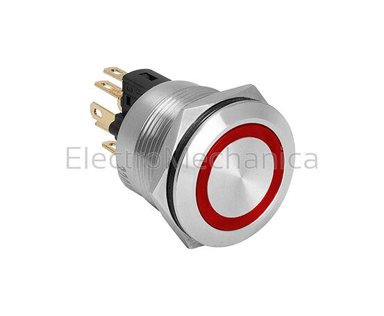 TY22C-P11ER-22 22mm RED ILL MET