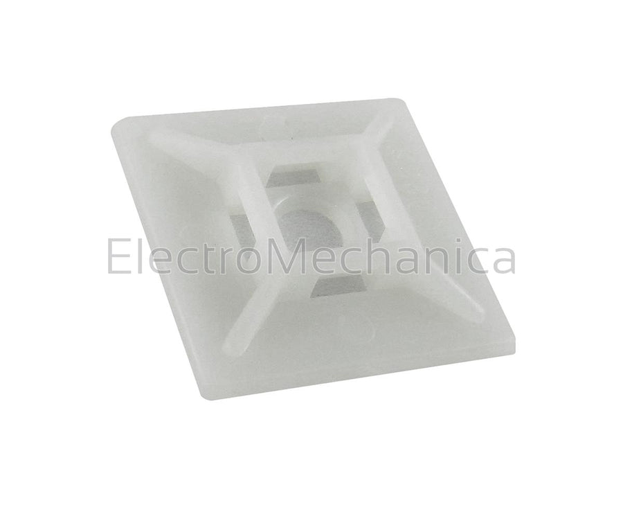 LH-MP-30/3MN 27x27mm ADHESIV MNT NATURAL (100)