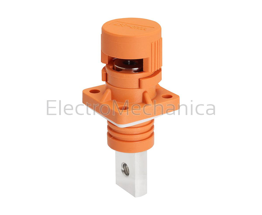 LSP200-01-M6 200A 50MMÂ² M6 ORG TH/BAR BLT CON